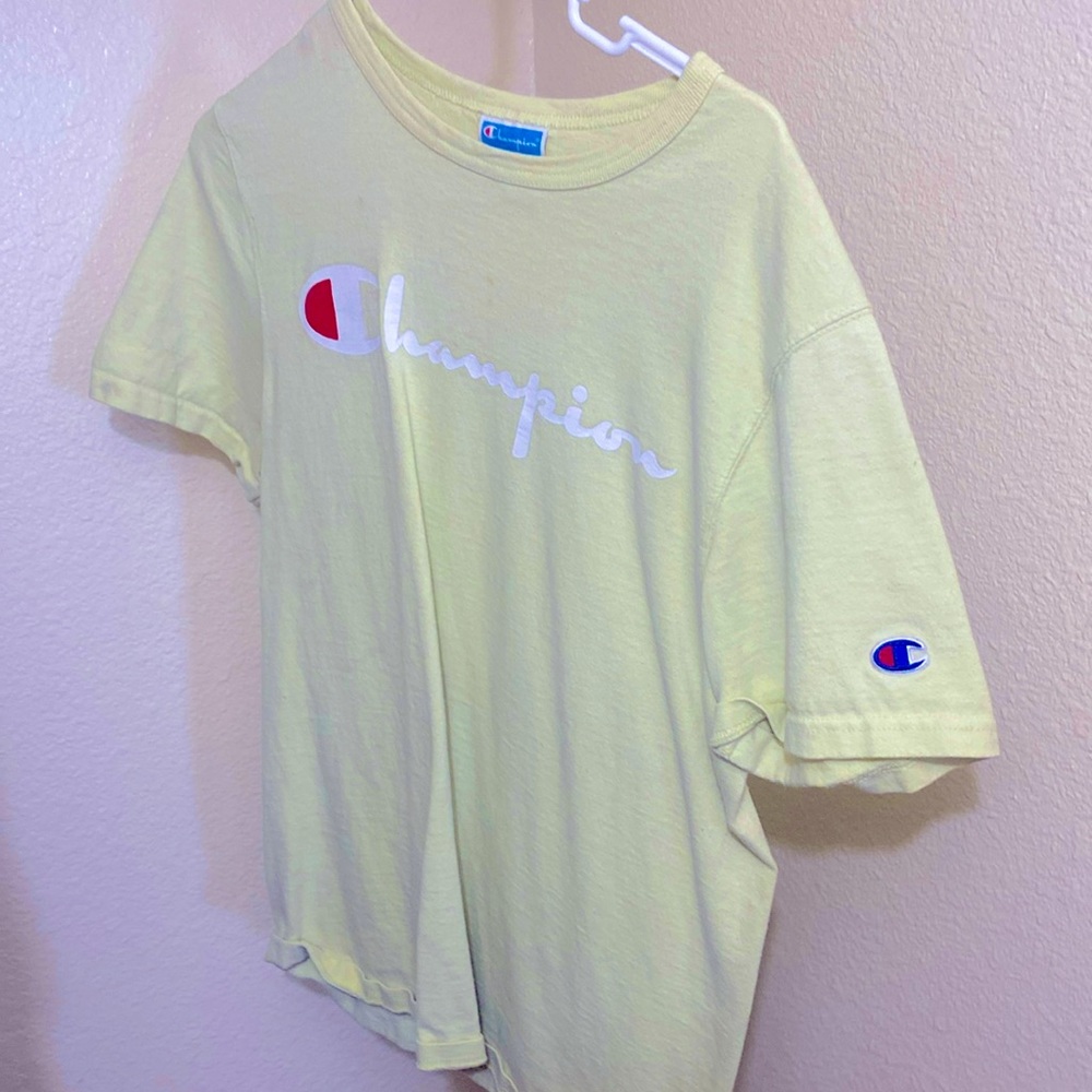 Yellow Champion Shirt Small